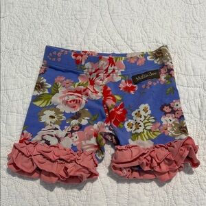Matilda Jane “Grasshopper” Floral Ruffle Shorts